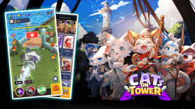 Baixar Tower Cat Battle: AFK Idle RPG para Android