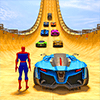 Baixar Superhero Car Mega Ramp Jump V para Android