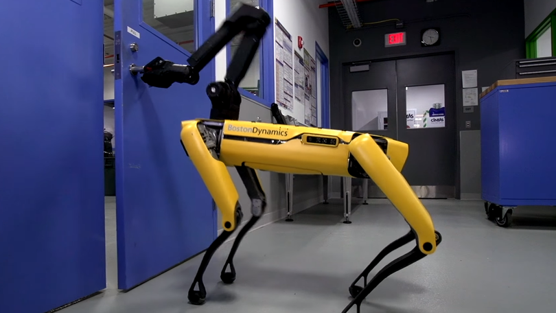 Robôs da Boston Dynamics abrem a abrir portas