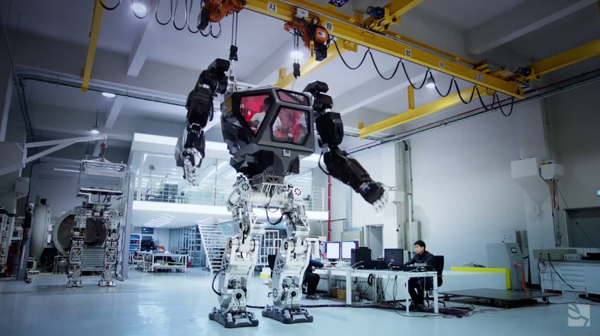 Coreanos estão construindo robôs-mechas de verdade
