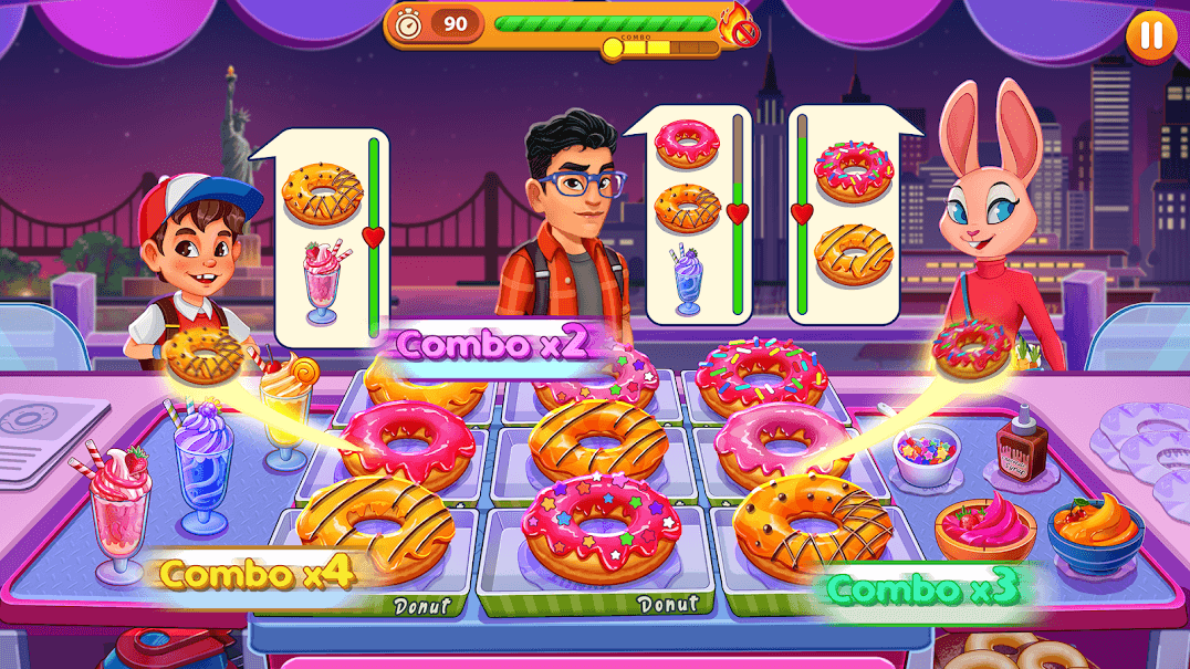 jogar Cooking Max - Mad Chef’s Restaurant Cooking Game