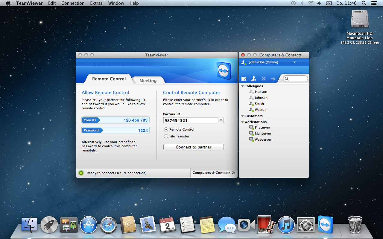 teamviewer download mac 10.9 5