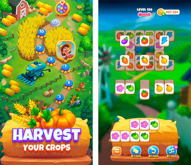 jogar Match Harvest