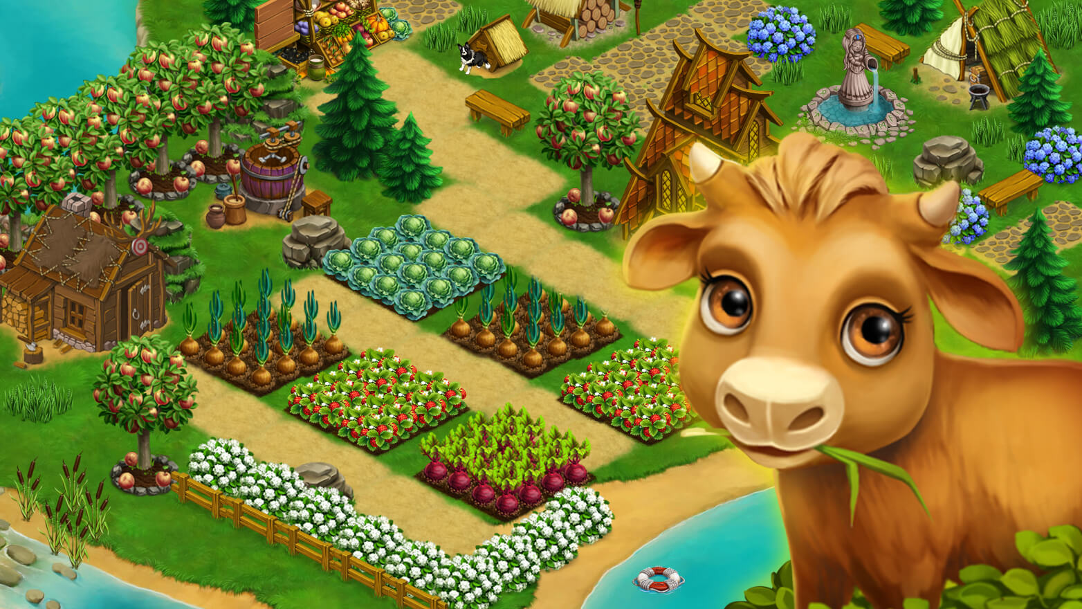 jogar Farland: Epic Farm Village