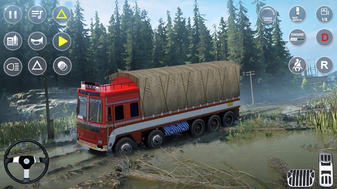 Jogar gratis Indian Offroad Cargo Truck Sim