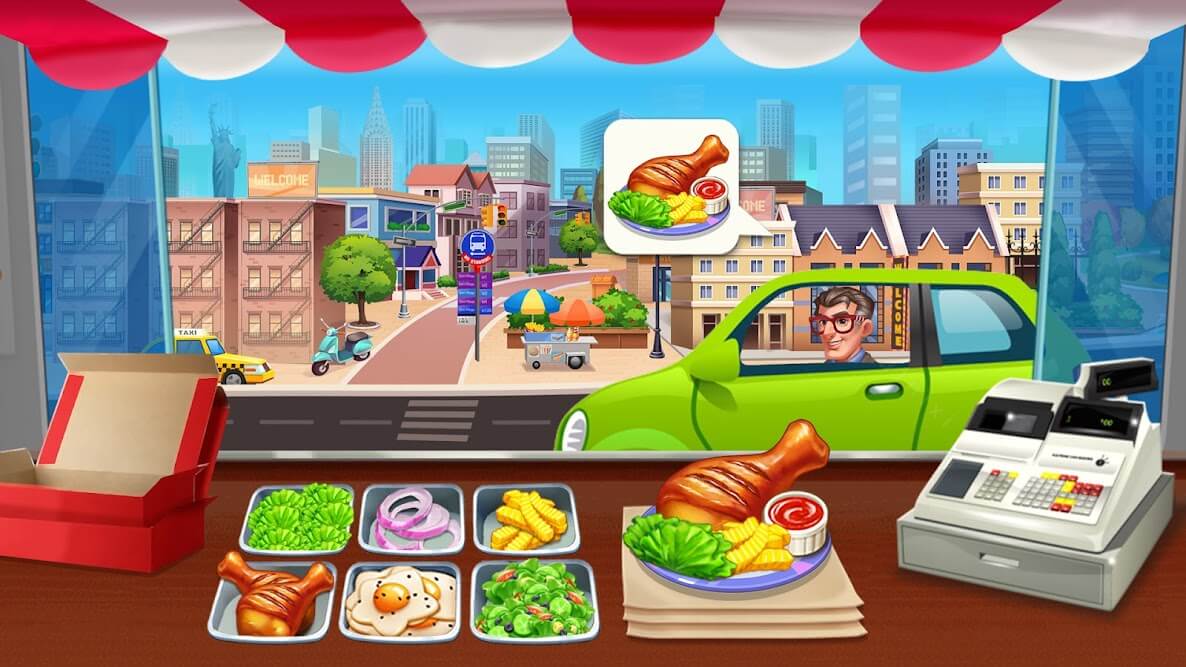 jogar Crazy Chef: Food Truck Game