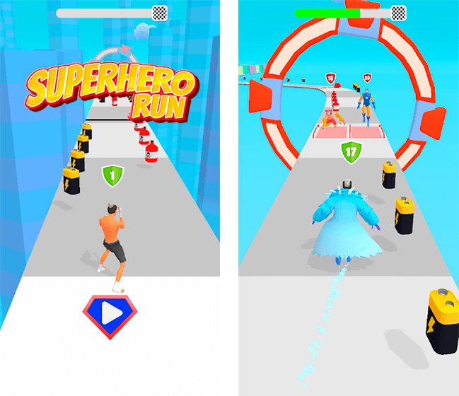 jogar Superhero Run