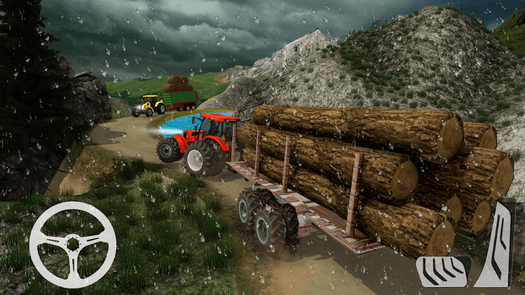 jogar Hill Cargo Tractor Trolley Simulator Farming Game