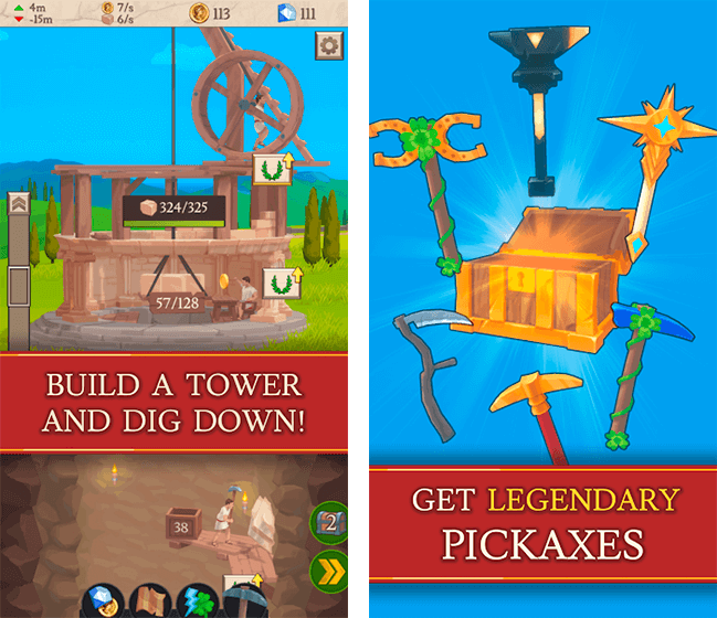 jogar Idle Tower Miner: Mine & Build