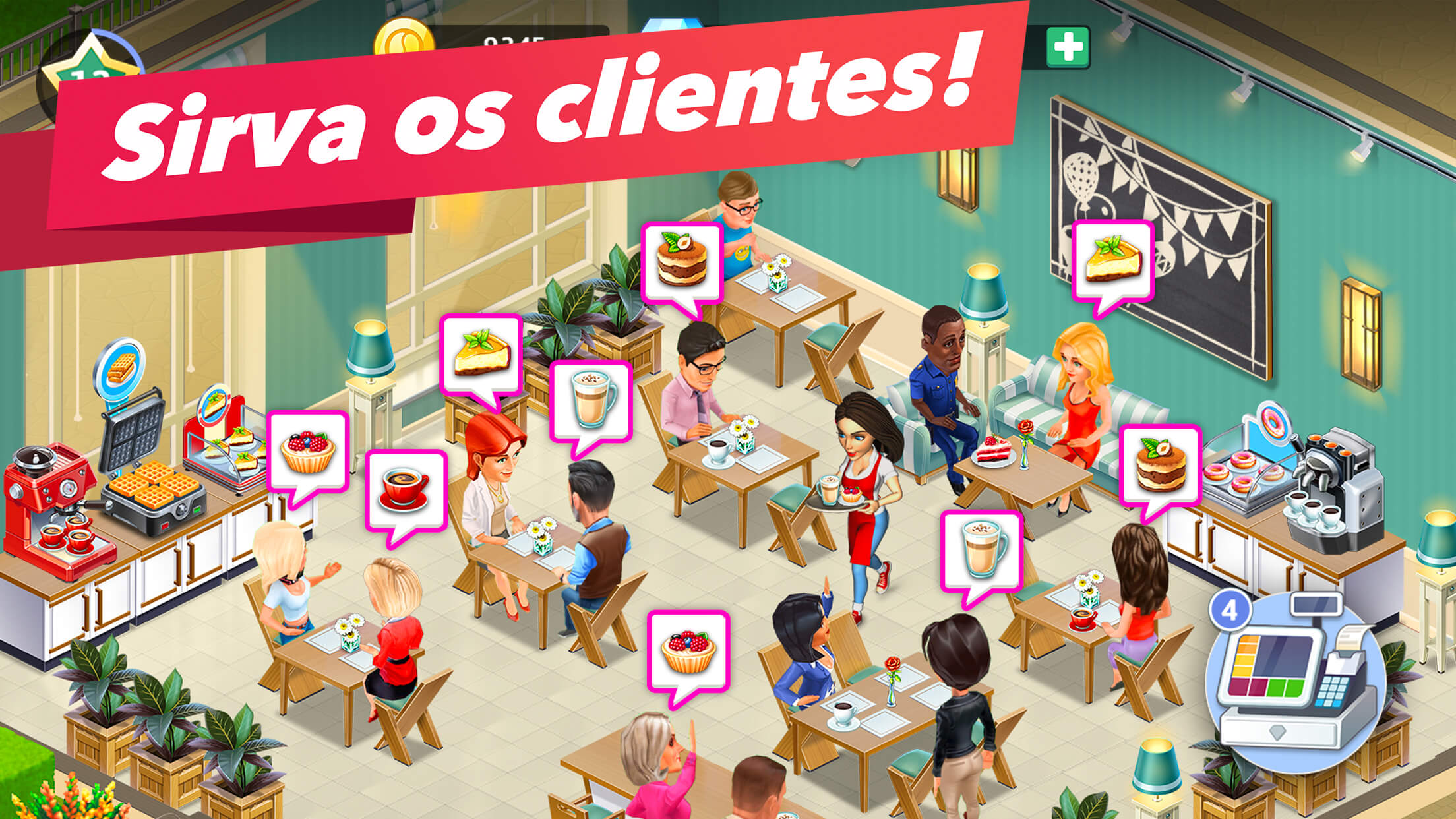 jogar gratis Minha Cafeteria - Restaurante