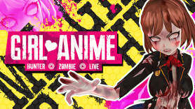 Baixar Girl Anime Hunter Zombie Live para Android