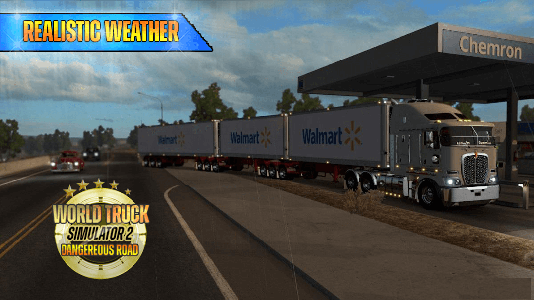 jogar gratis World Truck Simulator 2 : Dangerous Roads
