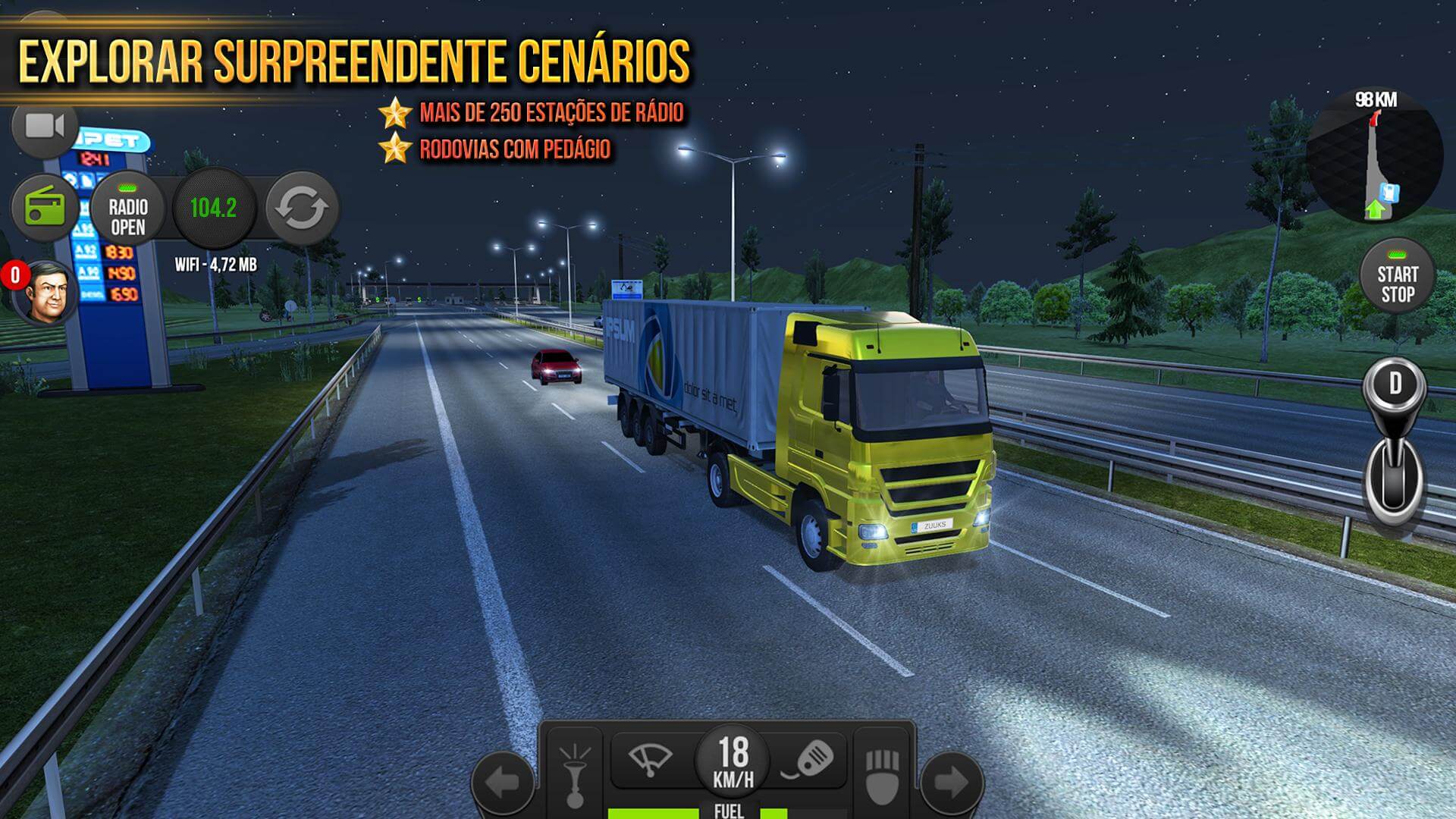 jogar Truck Simulator: Europe
