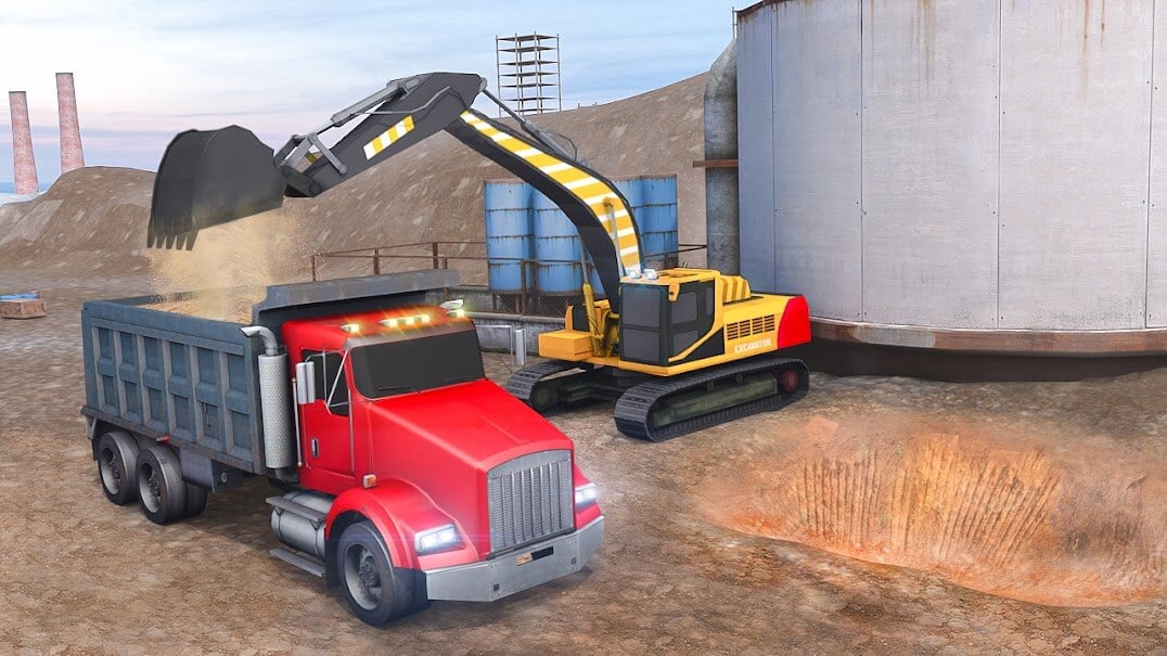 jogar gratis Excavator Crane Driving Sim