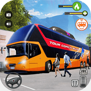 Baixar Tourist Coach Bus Highway Game para Android