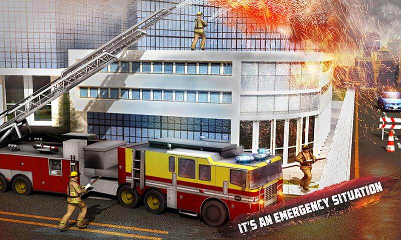 jogar Rescue Fire Truck Simulator