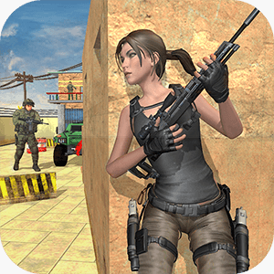 Baixar Fps Army girl Commando Mission para Android