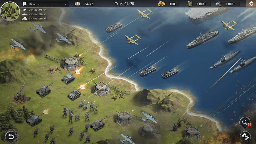 jogar World War 2: Strategy Games WW2 Sandbox Tactics