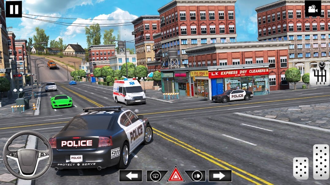 jogar gratis Police Car Driving Game 3d