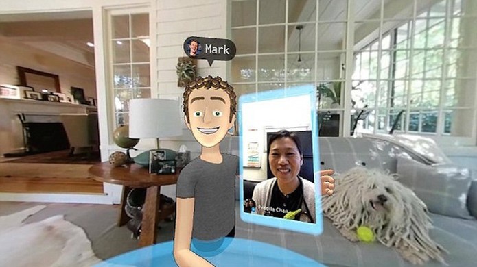 Mark Zuckerberg apresenta o uso da realidade virtual no Facebook
