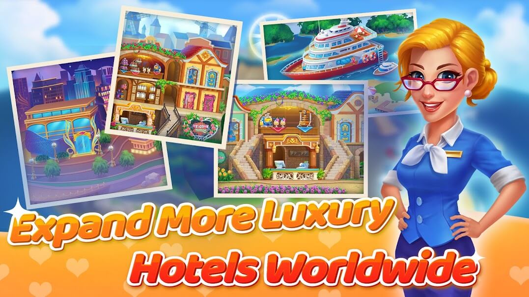jogar Hotel Marina - Grand Hotel Tycoon, Cooking Games