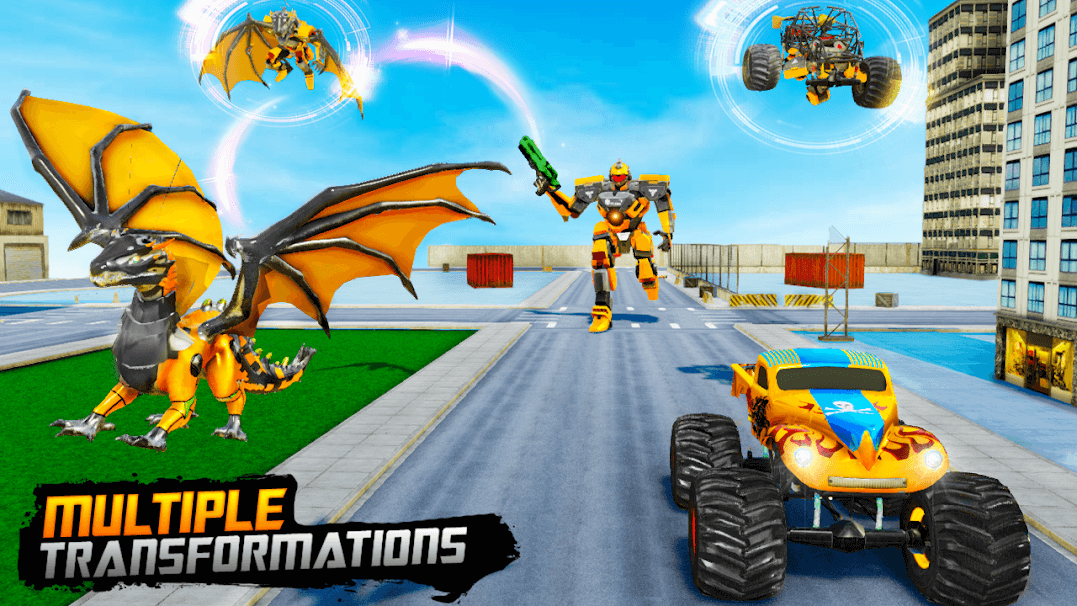 jogar Monster Truck Robot War