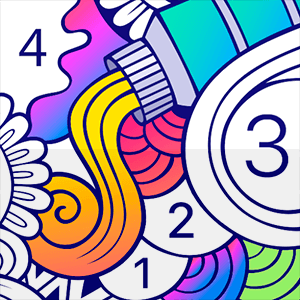 Baixar BATIQ Color - Livro de Colorir com Números para Android