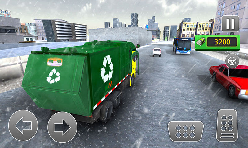 JOGAR Road Sweeper Garbage Truck Sim