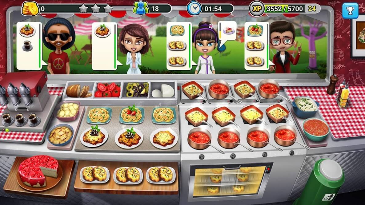 jogar Cooking Games: Food Truck Chef
