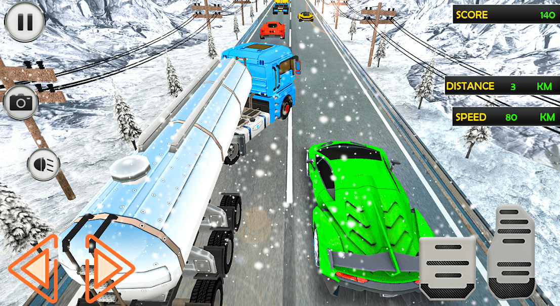jogar Racing In Truck 3D