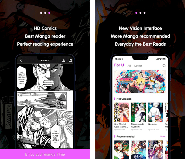 ler mangá online em Manga Zone para Android