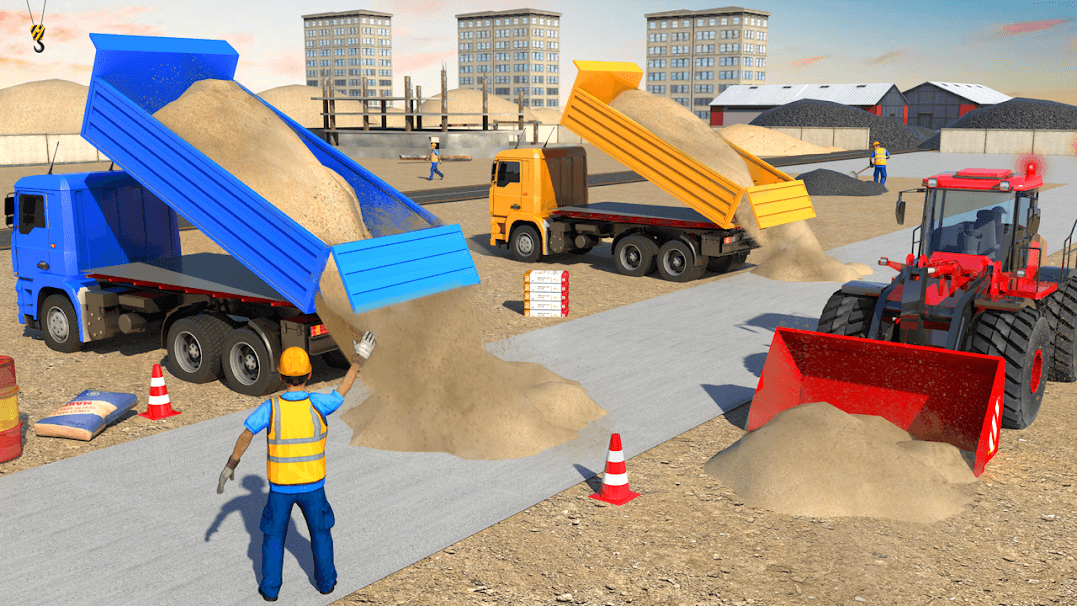 jogar gratis City Construction Job JCB Road