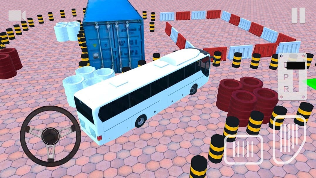 jogar Bus Parking 3D - Bus Games