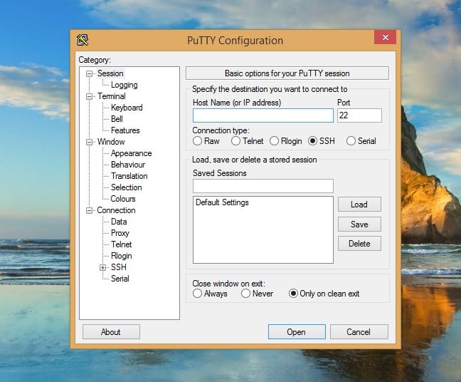 PuTTY SSH 0.79 download the new version for windows