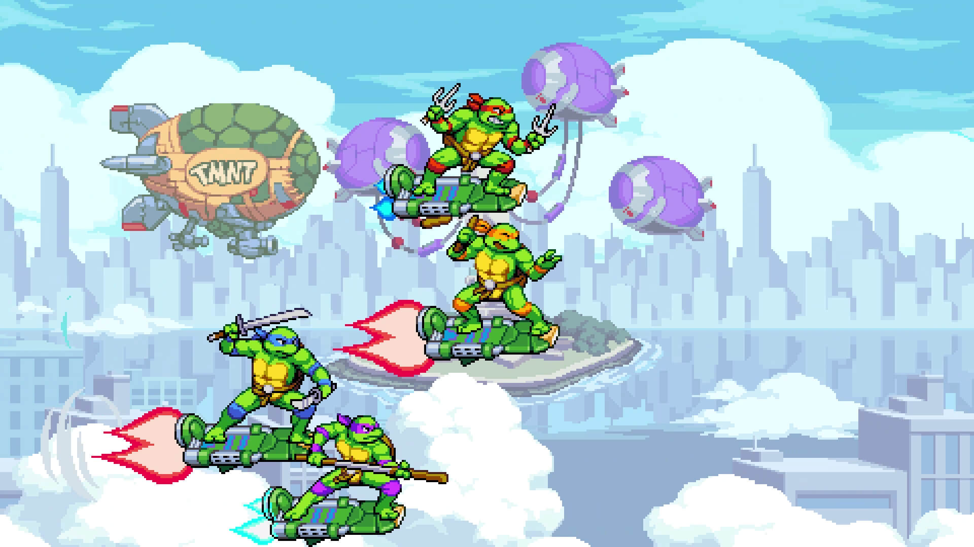 jogar Teenage Mutant Ninja Turtles: Shredder's Revenge
