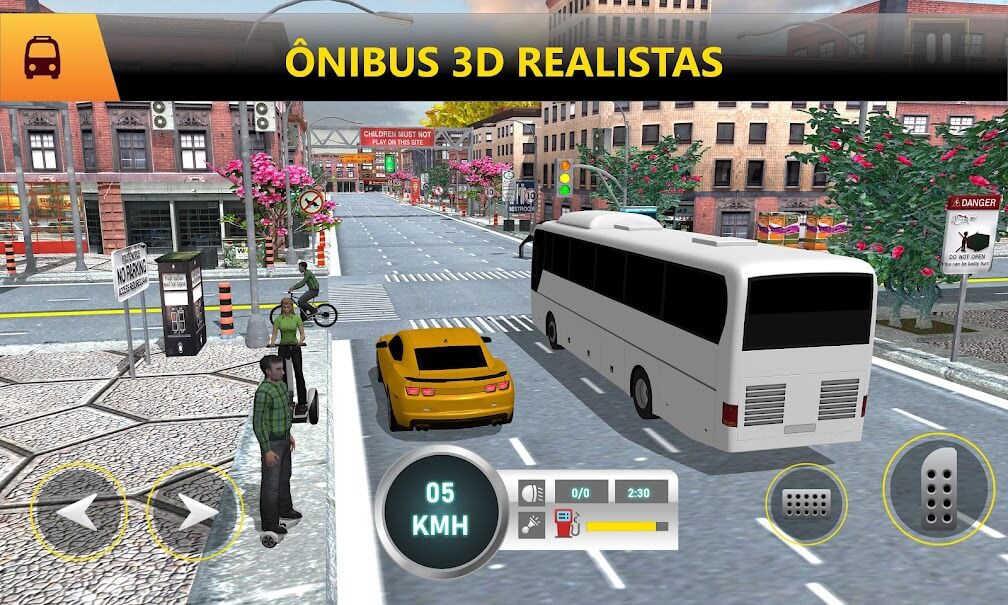 jogar 3D Ônibus Dirigindo Simulador