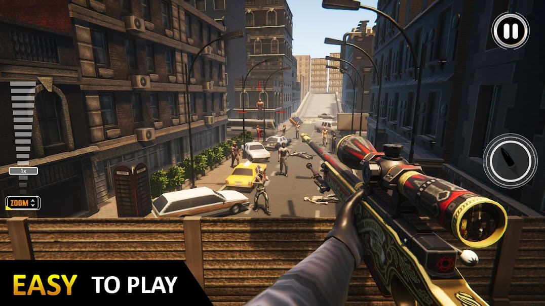 jogar Sniper 3D Assassin Fury: FPS