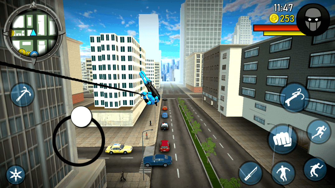 jogar Blue Ninja : Superhero Game