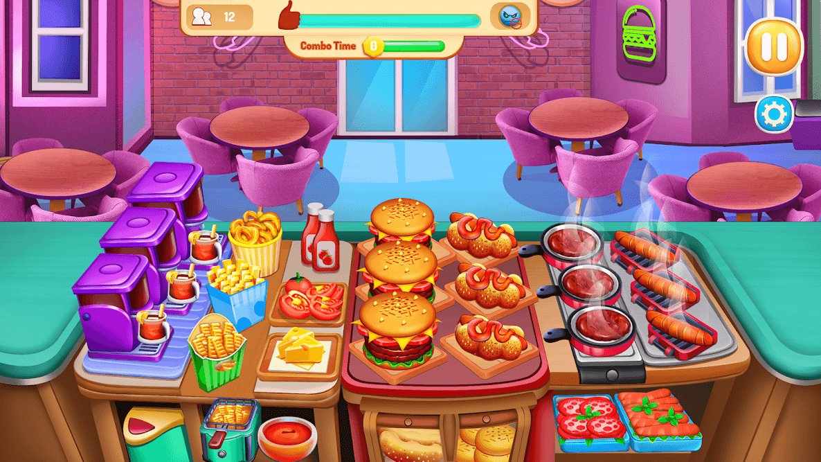 jogar gratis Chef’s Kitchen: Restaurant Cooking Games 2021