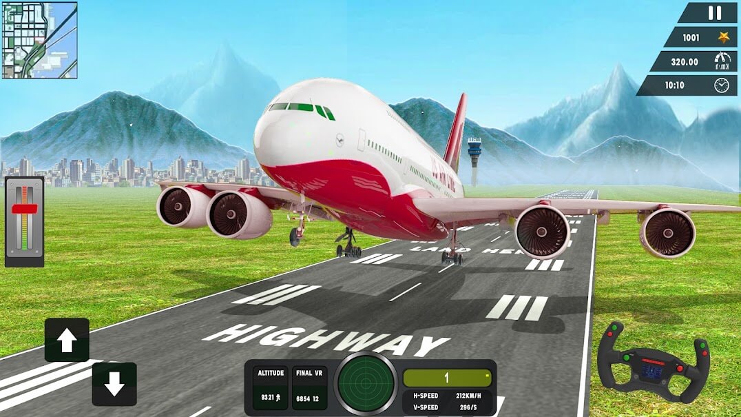 jogar City Airplane Flight Simulator