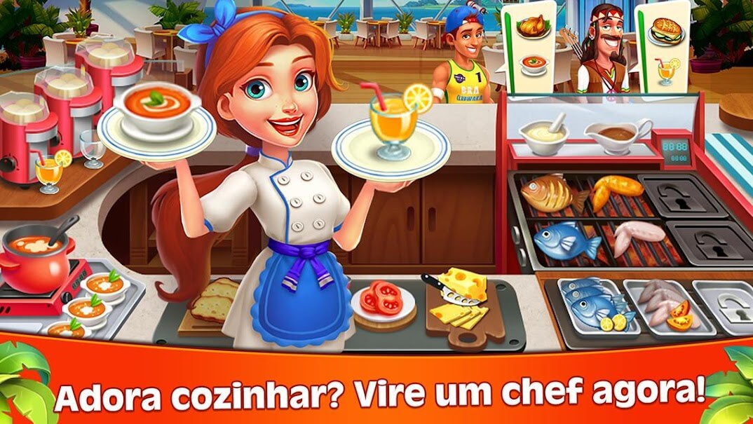 jogar Cooking Joy - Super Cooking Games, Best Cook!