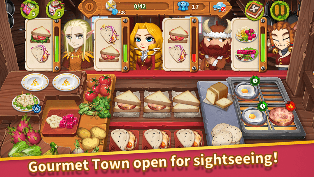jogar Cooking Town:Chef Cooking Game