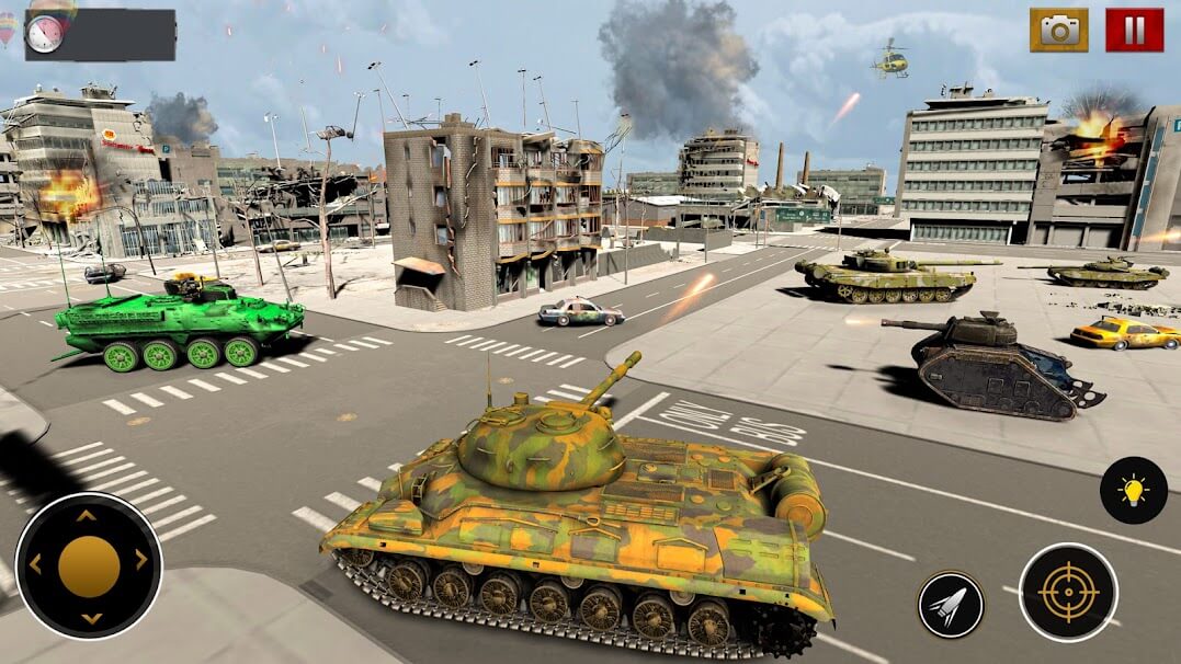 jogar World War of Tanks - War Games