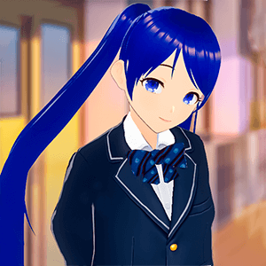 Baixar Garota anime do ensino médio 3D para Android