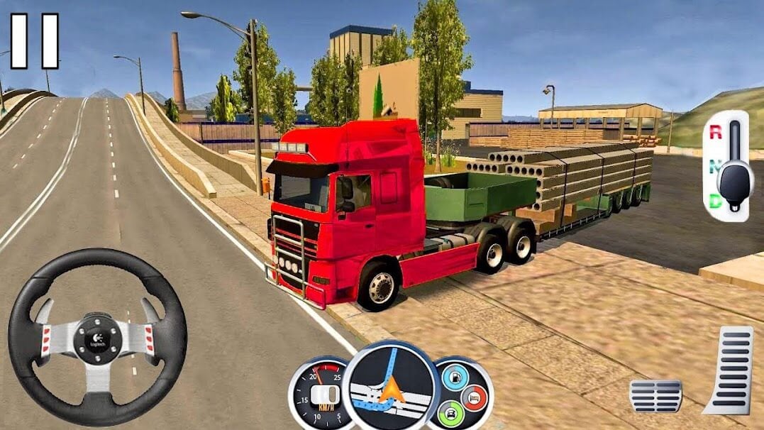 JOGAR US Heavy Modern Truck Driving