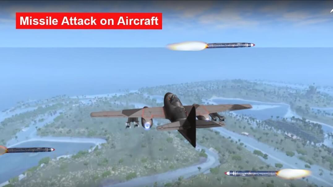 jogar Real Missile Air Attack Game