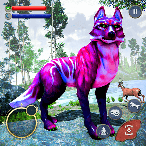 Baixar Wolf Sim: Offline Animal Games para Android