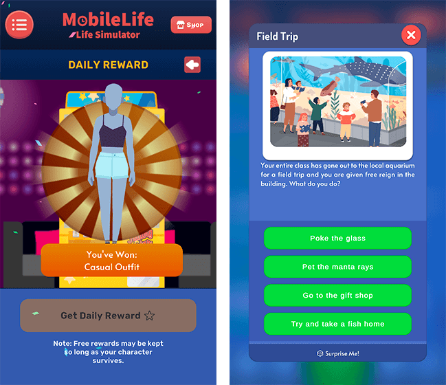 jogar MobileLife - Life Simulator