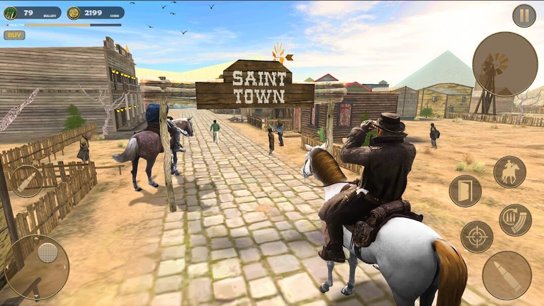 jogar West Cowboy Game -Horse Riding