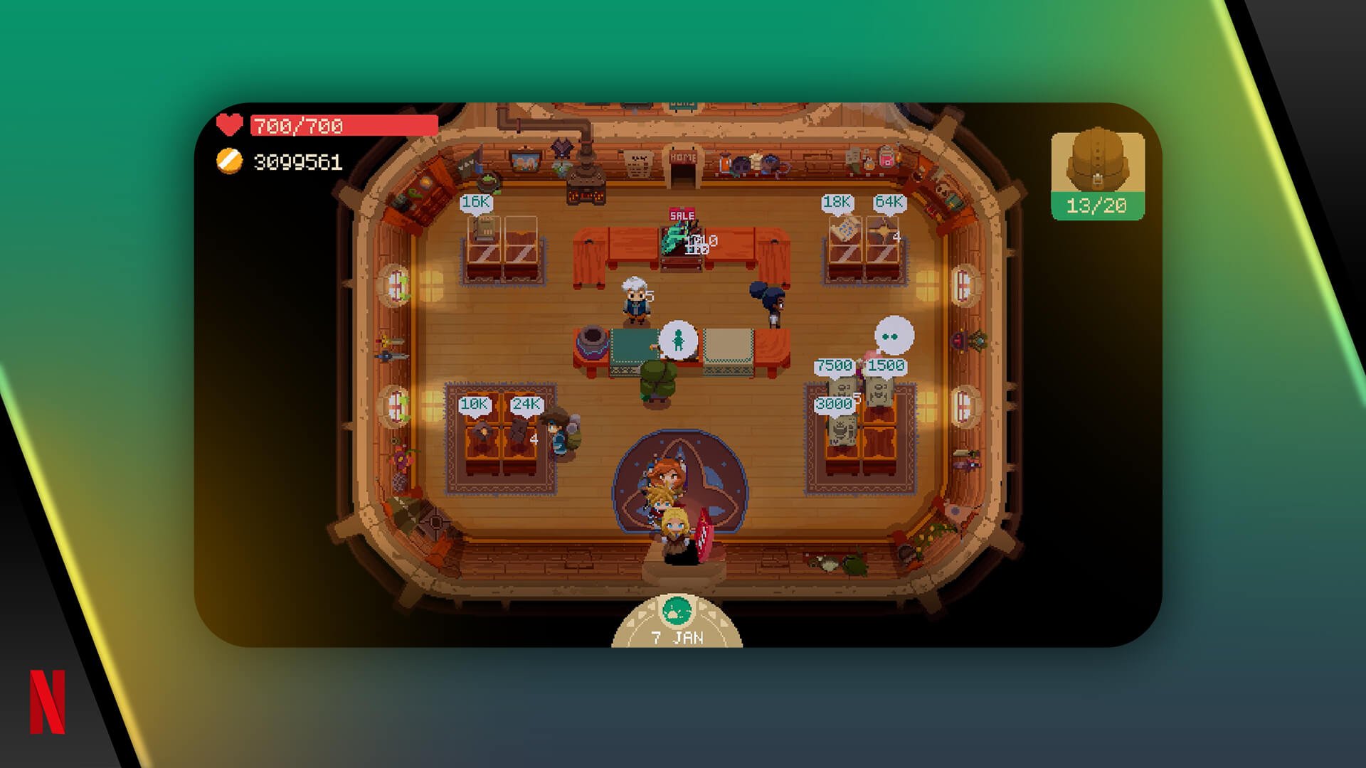 jogar NETFLIX Moonlighter